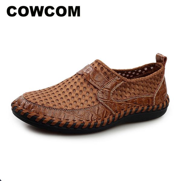cowcom 2020 summer man women leather slipper cold-air net mesh breathable shoes mesh surface 47 48 single-shoe men's shoes clk, Black
cowcom 2020 summer man women leather slipper cold-air net mesh breathable shoes mesh surface 47 48 single-shoe men's shoes clk, Black