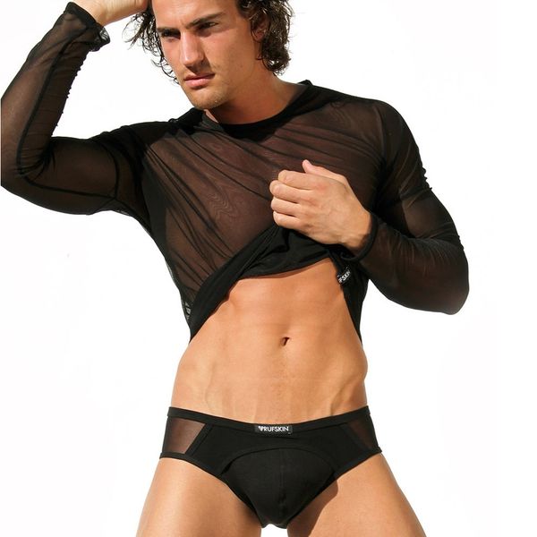 2pc new men long leeve black white me h heer t hirt tran parent fi hnet tee top home dre high quality
2pc new men long leeve black white me h heer t hirt tran parent fi hnet tee top home dre high quality