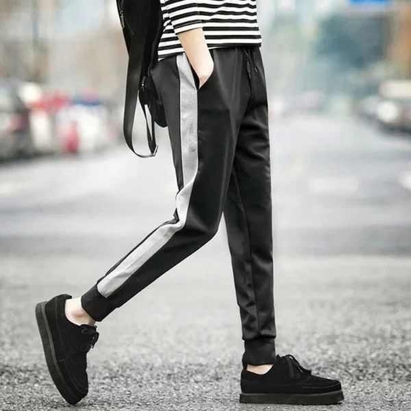 mens pants sweat harem pants for men striped mens pants autumn winter mens sportswear casual cotton fashion trousers clothing, Black
mens pants sweat harem pants for men striped mens pants autumn winter mens sportswear casual cotton fashion trousers clothing, Black