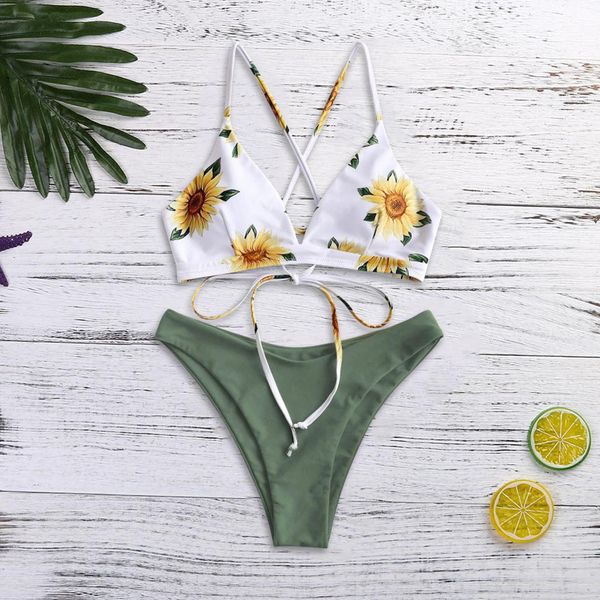 ishowtienad 2019 women print yellow push-up padded bra beach bikini set swimsuit beachwear sunflower print fresh swimsuit #4
ishowtienad 2019 women print yellow push-up padded bra beach bikini set swimsuit beachwear sunflower print fresh swimsuit #4
