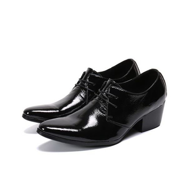 fashion forward mens black formal shoes lace up trending patent leather shoes for man pointed toe high heels party show shoes stage sl-25
fashion forward mens black formal shoes lace up trending patent leather shoes for man pointed toe high heels party show shoes stage sl-25