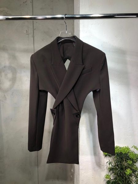 2020 fashion women backless blazer jacket ladies white coat outerwear ddxgz2 6.15, White;black
2020 fashion women backless blazer jacket ladies white coat outerwear ddxgz2 6.15, White;black