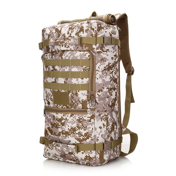 60l outdoor tactical backpack water-resistant shoulder bag for camping hiking 
60l outdoor tactical backpack water-resistant shoulder bag for camping hiking