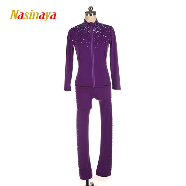 customized figure skating suits jacket and pants long trousers for girl women training ice skating warm shiny rhinestones
customized figure skating suits jacket and pants long trousers for girl women training ice skating warm shiny rhinestones