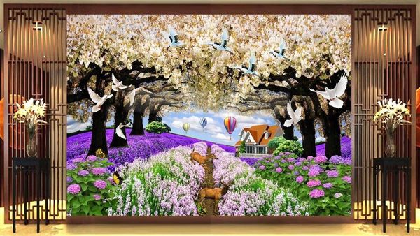 custom mural wallpaper for kids room hand paintedelk flower sea dream forest wallpaper murals papel de parede 
custom mural wallpaper for kids room hand paintedelk flower sea dream forest wallpaper murals papel de parede