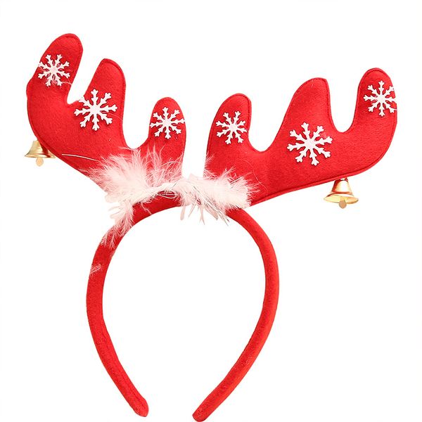 women girl cute christmas reindeer antlers bell headband xmas festival hair band gift party decor accessories ornament
women girl cute christmas reindeer antlers bell headband xmas festival hair band gift party decor accessories ornament