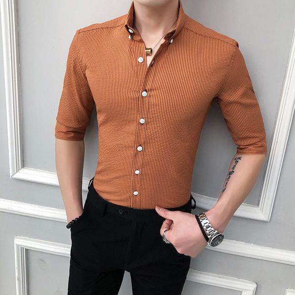 men's casual shirts for men 2021 spring summer classic business work shirt half sleeve slim fit blouse clothing 3xl, White;black
men's casual shirts for men 2021 spring summer classic business work shirt half sleeve slim fit blouse clothing 3xl, White;black