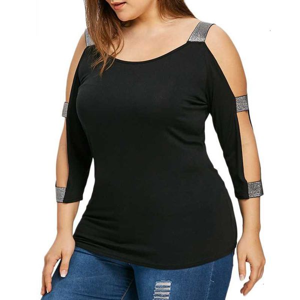 women blouse woman plus size 5xl blouse fashion o neck black tunic shirt cold shoulder blouse elegant size casual 4, White
women blouse woman plus size 5xl blouse fashion o neck black tunic shirt cold shoulder blouse elegant size casual 4, White