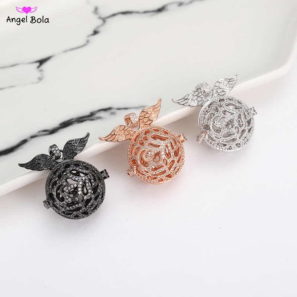 angel bola harmony caller pendant jewelry maternity angel locket zircon necklace women essential oil pendant out necklace, Silver
angel bola harmony caller pendant jewelry maternity angel locket zircon necklace women essential oil pendant out necklace, Silver