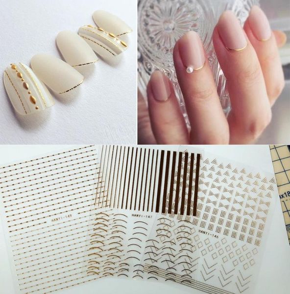 fashion gold color nail sticker decals gel polish nail art decoration self adhesive nagel sticksers for decoration, Black
fashion gold color nail sticker decals gel polish nail art decoration self adhesive nagel sticksers for decoration, Black