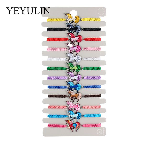 12 pcs/sets unicorn flamingo bracelets bangles for women child rhinestones adjustable charms chain anklets boho jewelry, Black
12 pcs/sets unicorn flamingo bracelets bangles for women child rhinestones adjustable charms chain anklets boho jewelry, Black