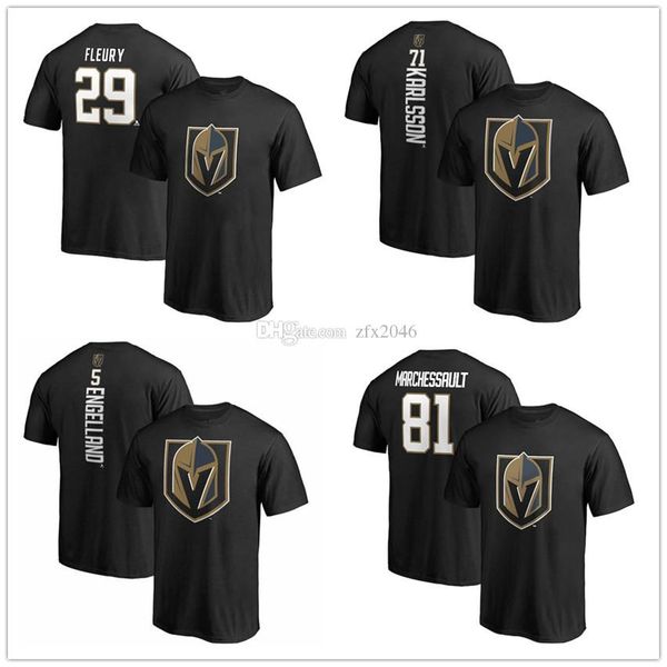 #29 Marc-Andre Fleury #71 William Karlsson #81 Marchessault #5 Engelland Vegas Golden Knights Fanatics Branded Backer Name & Number T-Shirt
#29 Marc-Andre Fleury #71 William Karlsson #81 Marchessault #5 Engelland Vegas Golden Knights Fanatics Branded Backer Name & Number T-Shirt