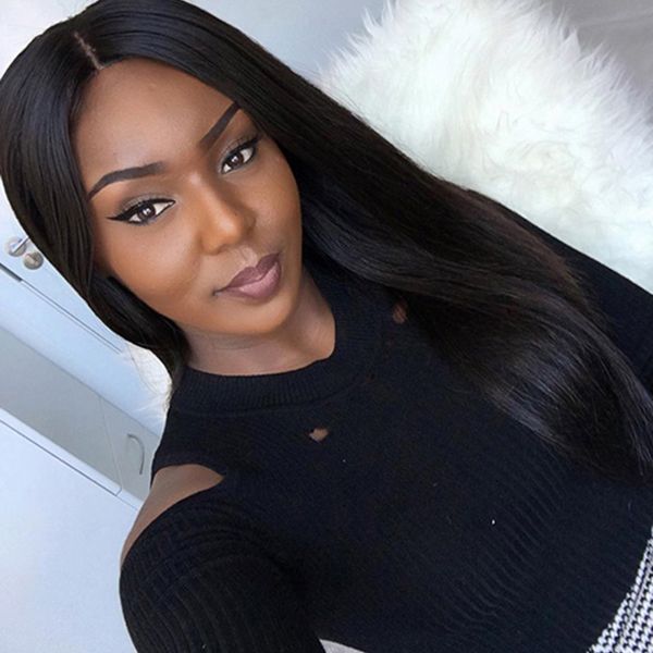 13x6 lace frontal human hair wigs pre plucked line brazilian straight lace frontal wig with baby hair remy hair, Black;brown
13x6 lace frontal human hair wigs pre plucked line brazilian straight lace frontal wig with baby hair remy hair, Black;brown