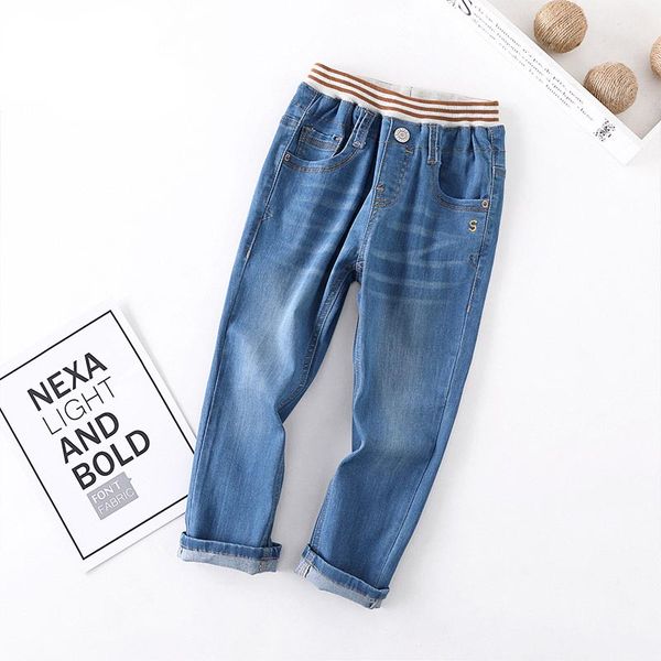 2019 Spring Autumn Full Length Elastic Force Blue Boys Casual Jeans -12T Big Pocket Leisure children's Pants
2019 Spring Autumn Full Length Elastic Force Blue Boys Casual Jeans -12T Big Pocket Leisure children's Pants