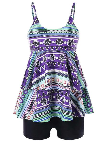 wipalo women plus size print low back layered swimwear spaghetti strap high waist tiered flared beach set summer bathing suit, White
wipalo women plus size print low back layered swimwear spaghetti strap high waist tiered flared beach set summer bathing suit, White