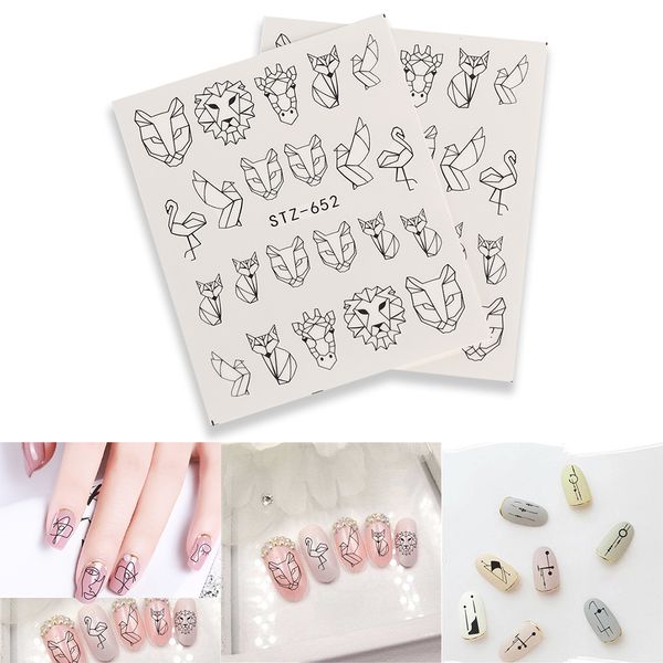 5 sheet cute animal cartoon designs water stickers for nails black manicure nail art decorations sticker water decals tips
5 sheet cute animal cartoon designs water stickers for nails black manicure nail art decorations sticker water decals tips
