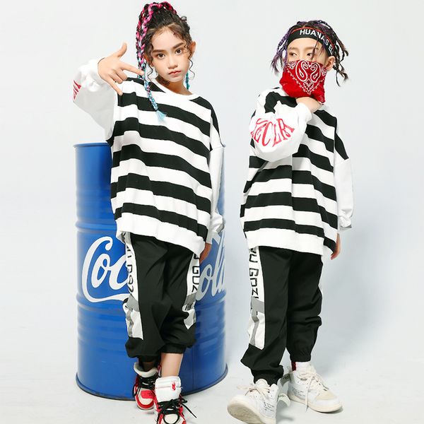 jazz dance costumes boys stripe hiphop pants street dancewear girls ballroom hip hop dance clothing stage outfits dqs4010, Black;red
jazz dance costumes boys stripe hiphop pants street dancewear girls ballroom hip hop dance clothing stage outfits dqs4010, Black;red