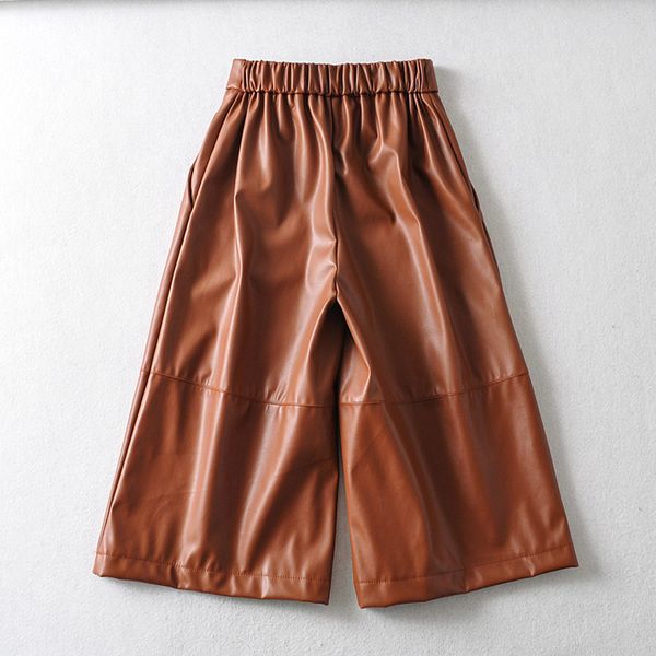 zoepo solid pu leather pants women fashion casual pockets trousers women elegant knee length wide leg pants female ladies lz, Black;white
zoepo solid pu leather pants women fashion casual pockets trousers women elegant knee length wide leg pants female ladies lz, Black;white