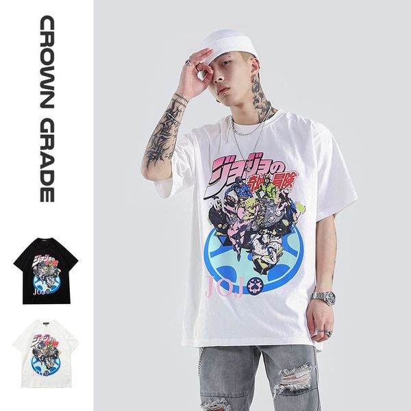 brand fashion luxury дизайнер мужчины turnsole707 национальной мода лето animation темы печать пара футболка harajuku street style ins sho, White;black 
brand fashion luxury дизайнер мужчины turnsole707 национальной мода лето animation темы печать пара футболка harajuku street style ins sho, White;black