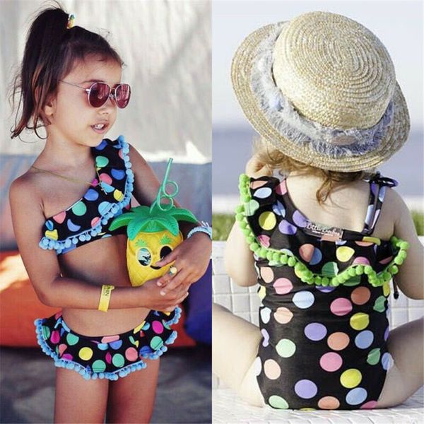 2020 Fashion Trend Newborn Baby Girls Colorful Polka Dot Bikini Set Tassel Swimwear Bathing Suit Summer Holiday Swimsuit 2-7Y
2020 Fashion Trend Newborn Baby Girls Colorful Polka Dot Bikini Set Tassel Swimwear Bathing Suit Summer Holiday Swimsuit 2-7Y