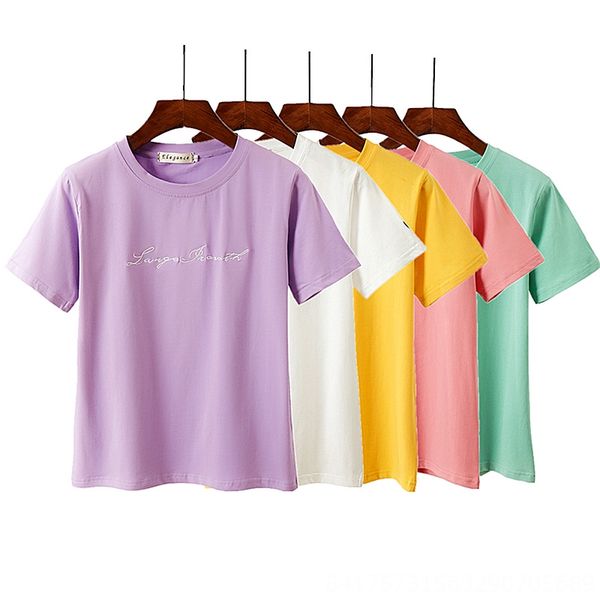 short-sleeved jacket cotton t-shirt female 2020 embroidery harajuku style super fire cec loose all-match cotton t-shirt, White
short-sleeved jacket cotton t-shirt female 2020 embroidery harajuku style super fire cec loose all-match cotton t-shirt, White