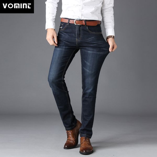 vomint men's jenas business classic leisure basic styles men jeans straight pants plus size 40 (no belt, Blue
vomint men's jenas business classic leisure basic styles men jeans straight pants plus size 40 (no belt, Blue