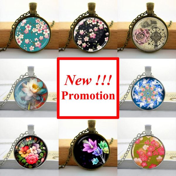 2020 new fashion glass dome pendant cherry blossom necklace girls glass cabochon necklace, Silver
2020 new fashion glass dome pendant cherry blossom necklace girls glass cabochon necklace, Silver