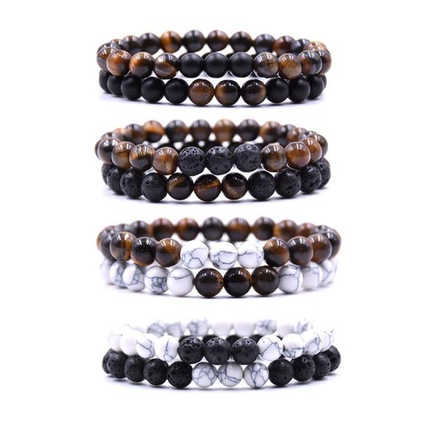 2020 round tiger eye natural stone lava yoga beaded couples distance bracelet set man women charms bracelets jewelry diy making, Black
2020 round tiger eye natural stone lava yoga beaded couples distance bracelet set man women charms bracelets jewelry diy making, Black