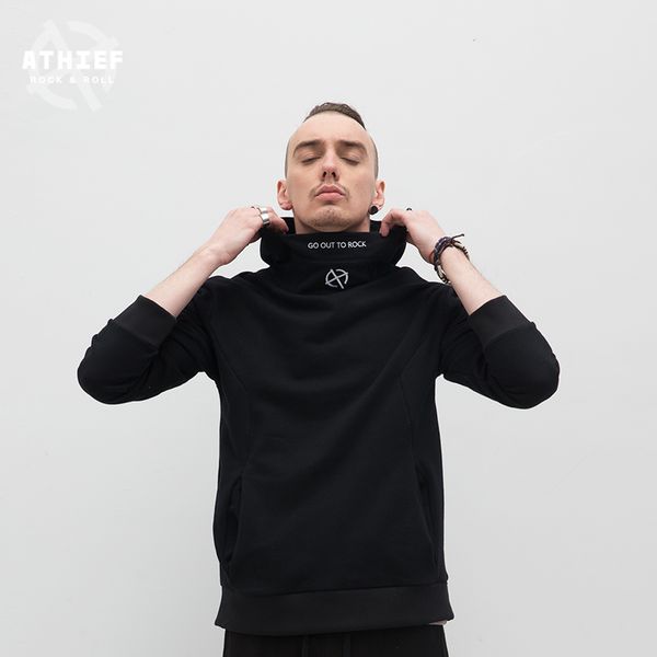 athief hoodies man pure cotton embroidery male tide brand easy casual man, Black
athief hoodies man pure cotton embroidery male tide brand easy casual man, Black