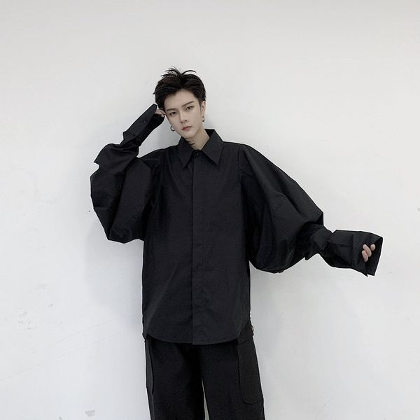 male japan streetstyle vintage punk gothic loose dress shirts men retro fashion wide long sleeve casual shirt stage clothing, White;black
male japan streetstyle vintage punk gothic loose dress shirts men retro fashion wide long sleeve casual shirt stage clothing, White;black