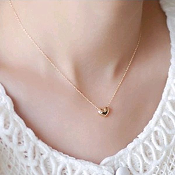 bxw new design simple fashion jewelry 2019 women short accessories elegant lovely gold heart shaped pendant necklace girl gift, Silver
bxw new design simple fashion jewelry 2019 women short accessories elegant lovely gold heart shaped pendant necklace girl gift, Silver