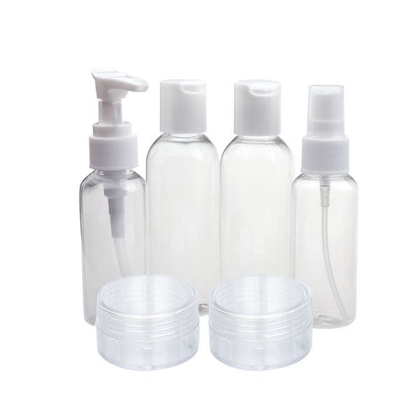 new makeup sets 6pcs/set travel mini plastic transparent empty make up container bottle makeup cream nail art cosmetic
new makeup sets 6pcs/set travel mini plastic transparent empty make up container bottle makeup cream nail art cosmetic