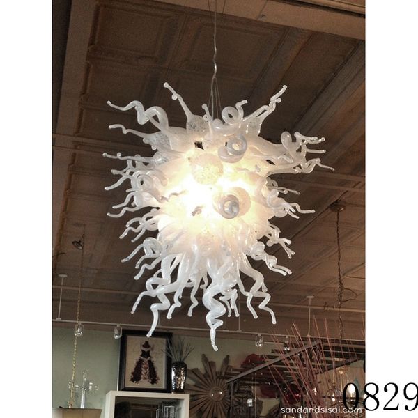 modern chandelier for home decorations white glass led light hanging chain light fixture 100% mouth blown glass chandelier
modern chandelier for home decorations white glass led light hanging chain light fixture 100% mouth blown glass chandelier