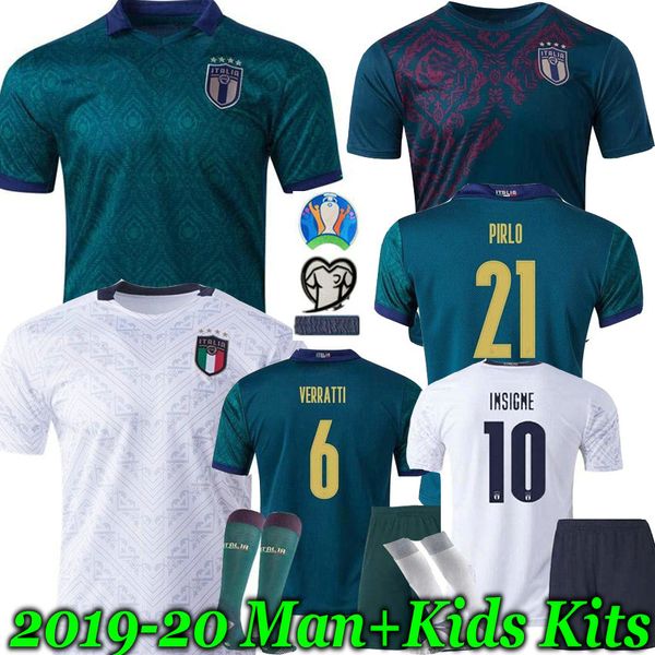 man + kids 2019 2020 italy european cup soccer jersey 19 20 dark green jorginho bernardeschi el shaarawy bonucci insigne football shirts, Black;yellow
man + kids 2019 2020 italy european cup soccer jersey 19 20 dark green jorginho bernardeschi el shaarawy bonucci insigne football shirts, Black;yellow