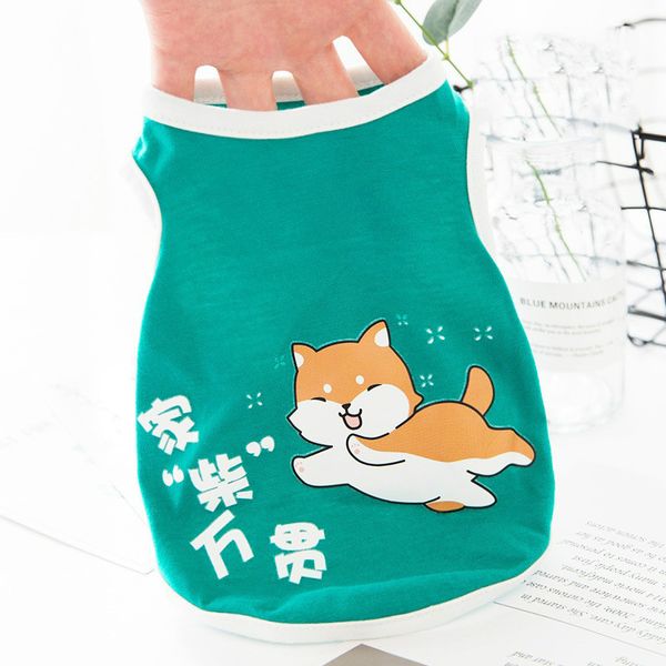 summer vest teddy dog clothes cat small dog thin clothes vest pet summer puppy cute
summer vest teddy dog clothes cat small dog thin clothes vest pet summer puppy cute