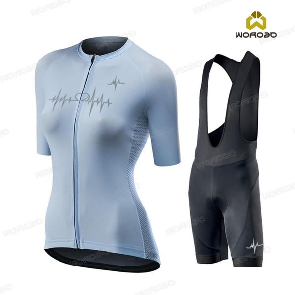 new women cycling jersey set 2020 road bike clothing summer pro team short sleeve sportswear breathable ropa ciclismo uniformes, Black;blue
new women cycling jersey set 2020 road bike clothing summer pro team short sleeve sportswear breathable ropa ciclismo uniformes, Black;blue