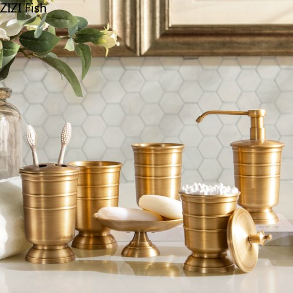 retro style copper wash supplies metal soap dispenser toothbrush holder mouthwash cup soap dish bathroom accessories gifts
retro style copper wash supplies metal soap dispenser toothbrush holder mouthwash cup soap dish bathroom accessories gifts