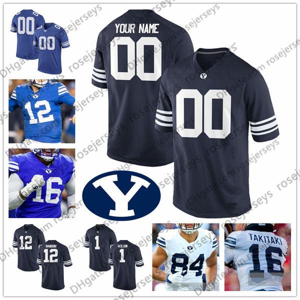 2019 BYU Cougars #5 Dayan Ghanwoloku 33 Emmanuel Esukpa 82 Dax Milne Navy Blue Royal White College Football Jersey
2019 BYU Cougars #5 Dayan Ghanwoloku 33 Emmanuel Esukpa 82 Dax Milne Navy Blue Royal White College Football Jersey