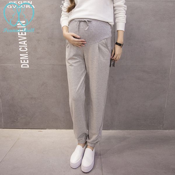 08# autumn knitted sport maternity jogger pants drawstring high waist belly casual clothes for pregnant women pregnancy trousers, White
08# autumn knitted sport maternity jogger pants drawstring high waist belly casual clothes for pregnant women pregnancy trousers, White