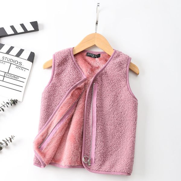 children coral fleece vests autumn winter kids zipper outerwear coat for baby boys girls 90-140 cm waistcoats dwq673, Blue
children coral fleece vests autumn winter kids zipper outerwear coat for baby boys girls 90-140 cm waistcoats dwq673, Blue