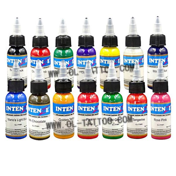 14pcs / set color tattoo ink set mix serving (1oz 30ml color permanent make-up pigment kit ing
14pcs / set color tattoo ink set mix serving (1oz 30ml color permanent make-up pigment kit ing