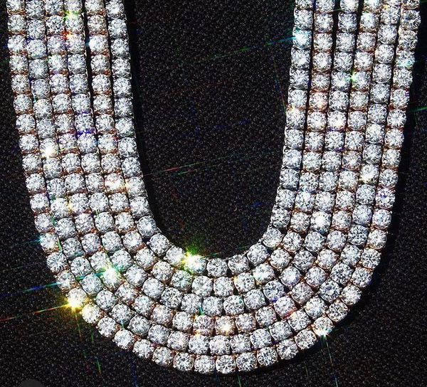 rillz 5mm iced out bling aaa zircon 1 row tennis chain necklace men hip hop jewelry dropshipping, Silver
rillz 5mm iced out bling aaa zircon 1 row tennis chain necklace men hip hop jewelry dropshipping, Silver