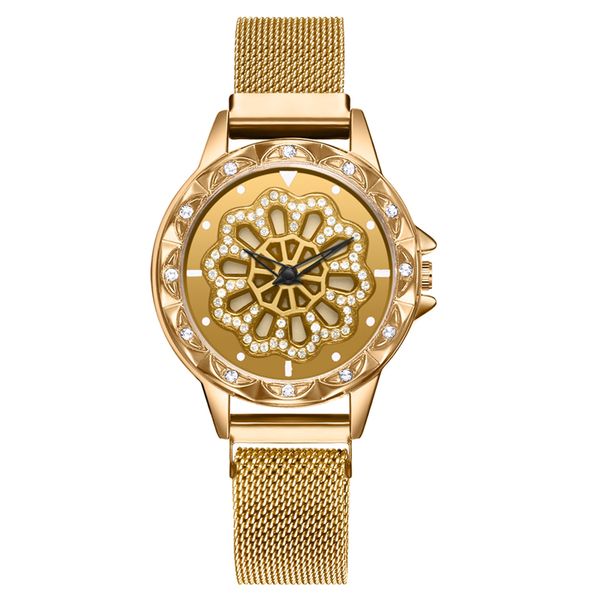 women ladies wrist watch quartz fashion floral dial round gifts magnetic band alloy waterproof accurate analog luxury rhinestone, Slivery;brown
women ladies wrist watch quartz fashion floral dial round gifts magnetic band alloy waterproof accurate analog luxury rhinestone, Slivery;brown