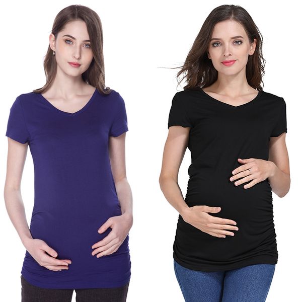 summer maternity clothing maternity pregnant t-shirt pregnancy clothes for pregnant women european big size, White
summer maternity clothing maternity pregnant t-shirt pregnancy clothes for pregnant women european big size, White