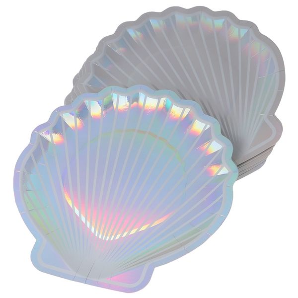 8pcs sparkle shell paper plates party dish tableware 10 other event party supplies
8pcs sparkle shell paper plates party dish tableware 10 other event party supplies