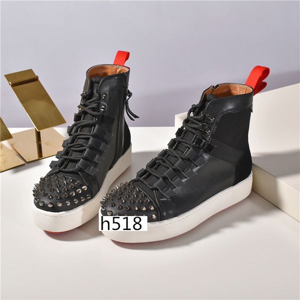 wholesale new flat sneakers designer luxury mens red bottoms shoes womens rivet spiky sock junior spikes flat shoess1, Black
wholesale new flat sneakers designer luxury mens red bottoms shoes womens rivet spiky sock junior spikes flat shoess1, Black