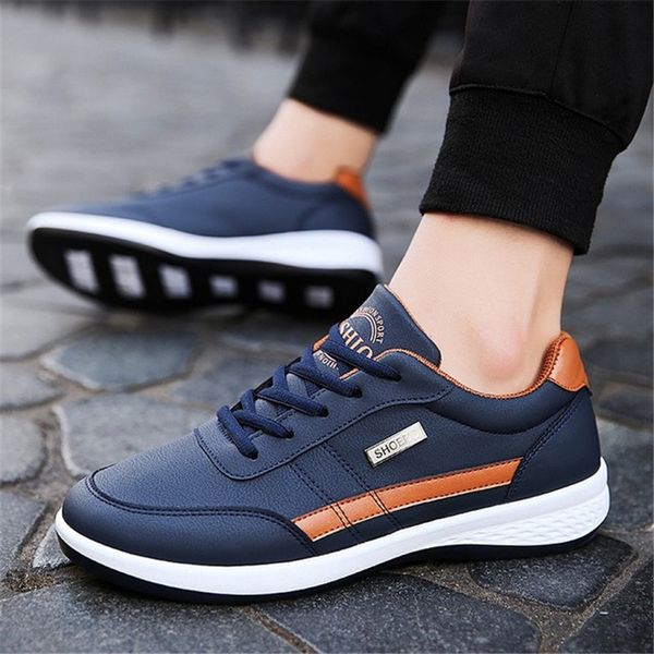 new fashion autumn men casual leather shoes outdoor comfortable work shoes male non-slip student sneakers zapatos hombre sapatos, Black
new fashion autumn men casual leather shoes outdoor comfortable work shoes male non-slip student sneakers zapatos hombre sapatos, Black