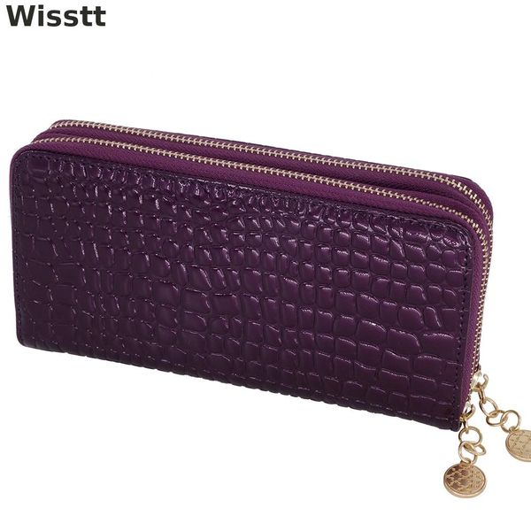 wisstt new arrival wallet female long wallet fashion stone pattern zipper clutch bag ladies phone bag women leather men wallets, Red;black
wisstt new arrival wallet female long wallet fashion stone pattern zipper clutch bag ladies phone bag women leather men wallets, Red;black