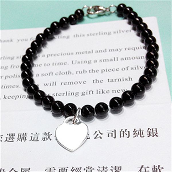 925% pure silver bracelet original fashion in europe and the black blue beads pendant charm bracelet love ladies present
925% pure silver bracelet original fashion in europe and the black blue beads pendant charm bracelet love ladies present