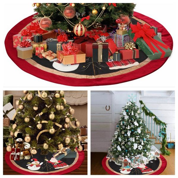 new christmas tree skirt 48-inch large sized invisible nylon clasp design xmas tree mat holiday decorations
new christmas tree skirt 48-inch large sized invisible nylon clasp design xmas tree mat holiday decorations